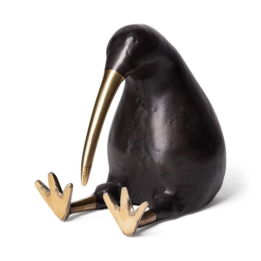 7" Black Metal Tabletop Sculpture HomeRoots