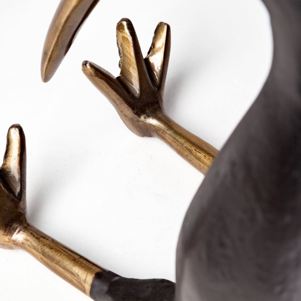 7" Black Metal Tabletop Sculpture — view 8