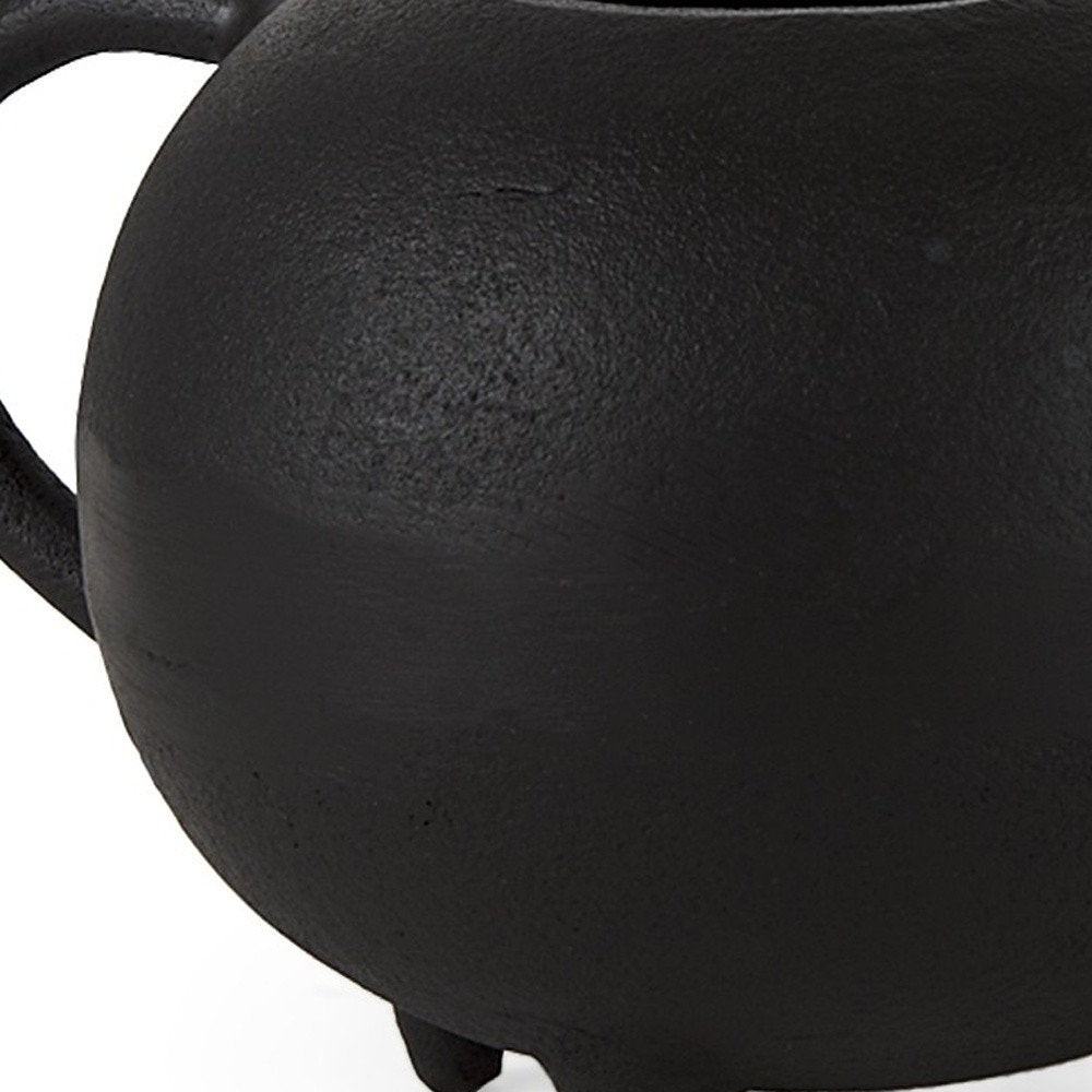 Black Matte Metal Italian Inspired Bowl HomeRoots