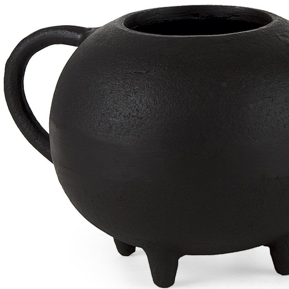 Black Matte Metal Italian Inspired Bowl — view 3