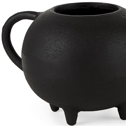 Black Matte Metal Italian Inspired Bowl HomeRoots