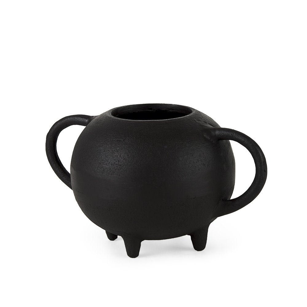 Black Matte Metal Italian Inspired Bowl — view 1
