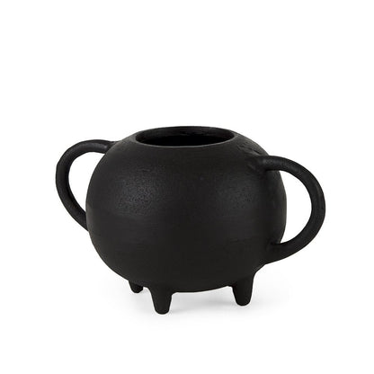 Black Matte Metal Italian Inspired Bowl HomeRoots
