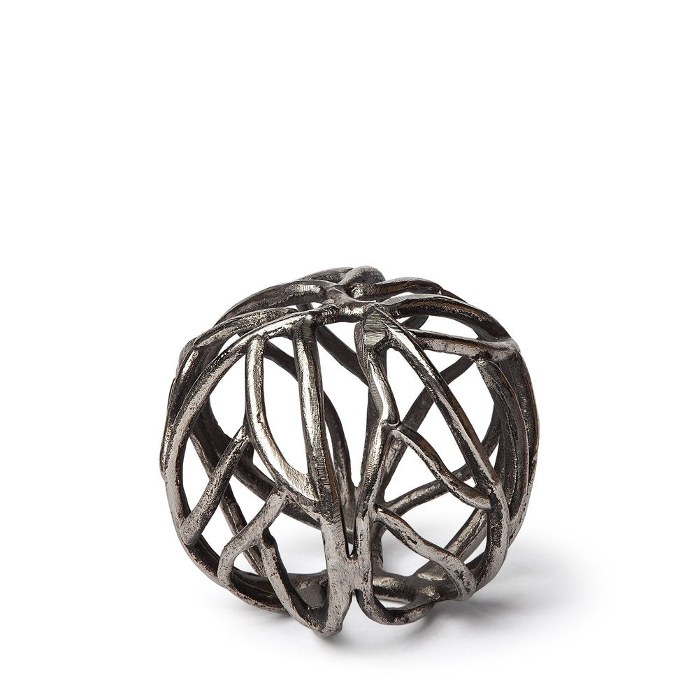 Petite Silver Metal Tree Branch Sculpture HomeRoots