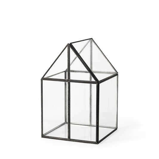 House Shaped Glass Terrarium - FurniFindUSA
