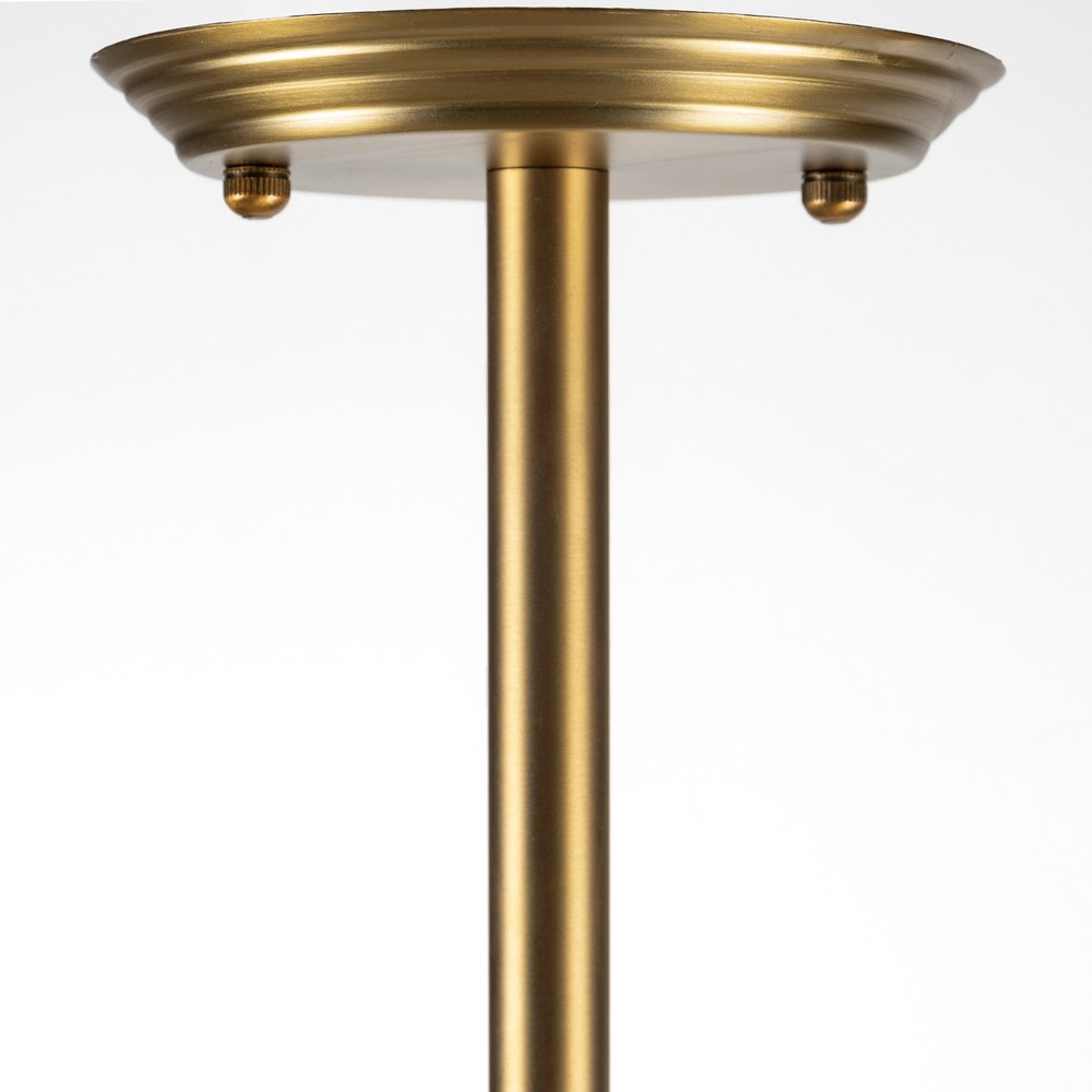 Gold Sputnik Style Eighteen Bulb Dimmable Chandelier HomeRoots