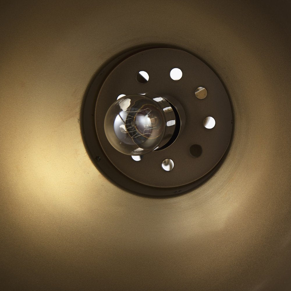 Gold Metal Sphere Pendant Hanging Light HomeRoots