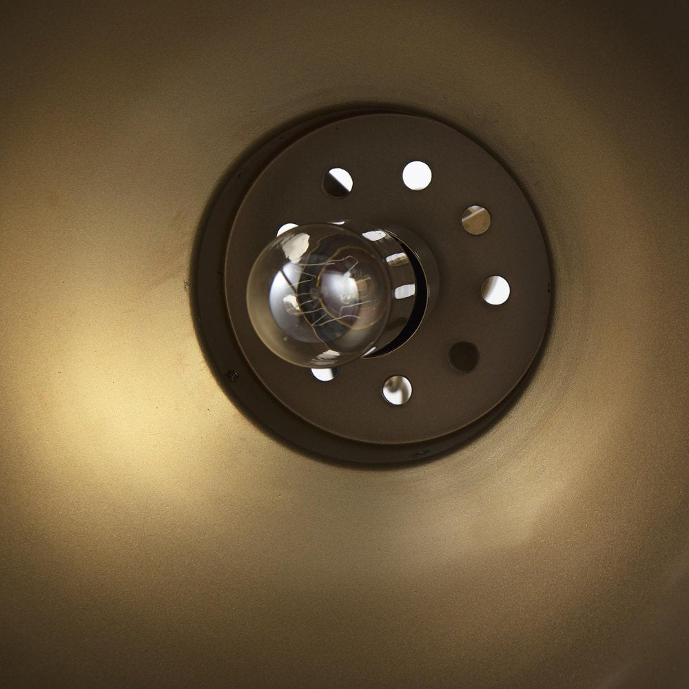 Gold Metal Sphere Pendant Hanging Light — view 8
