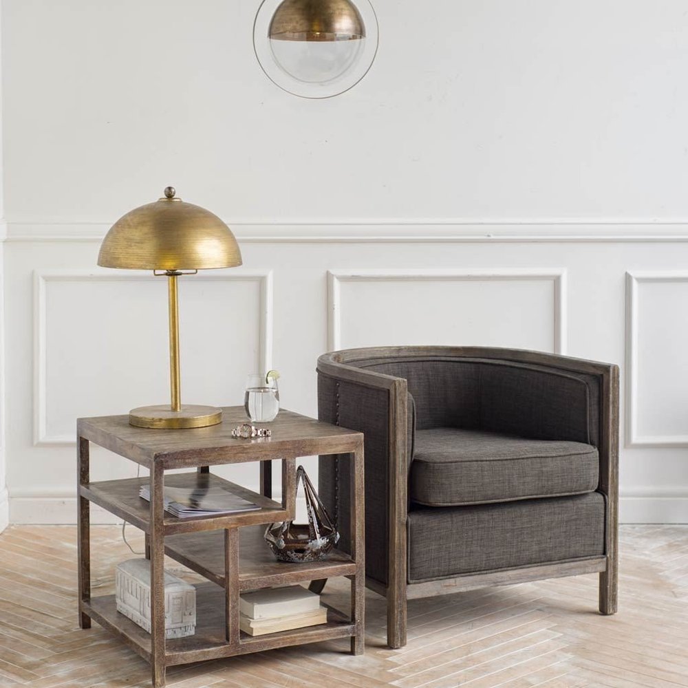 Gold Metal Sphere Pendant Hanging Light HomeRoots