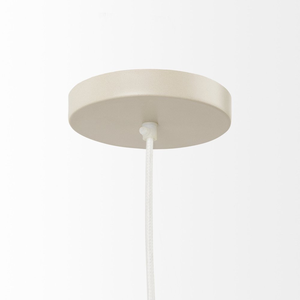 Natural Cane Cylindrical Hanging Pendant Light HomeRoots