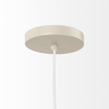 Natural Cane Cylindrical Hanging Pendant Light HomeRoots