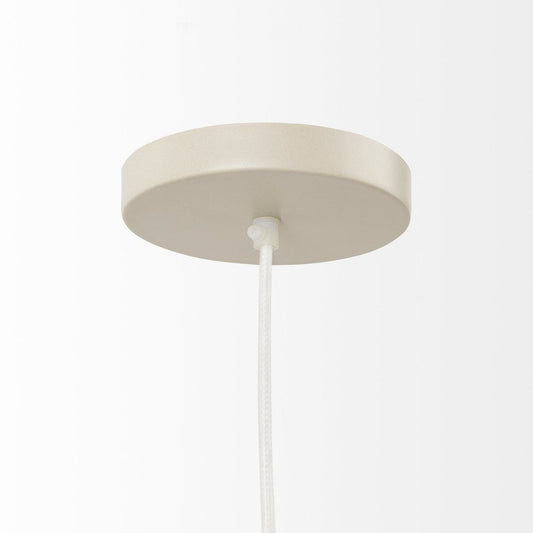 Natural Cane Cylindrical Hanging Pendant Light HomeRoots