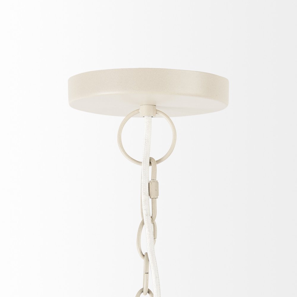 Light Brown Six Tier Hanging Chandelier HomeRoots