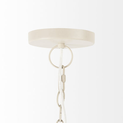 Light Brown Six Tier Hanging Chandelier HomeRoots