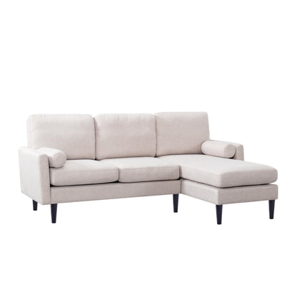 78.7” L-Shaped Reversible Sectional Sofa & Chaise - FurniFindUSA