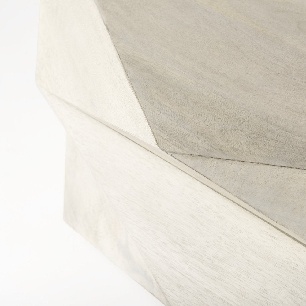 48" Natural Solid Wood Hexagon Lift Top Solid Coffee Table HomeRoots