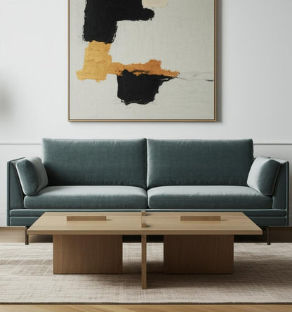 34" Natural Wood Coffee Table HomeRoots