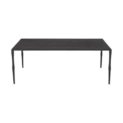 22" Black Iron Coffee Table