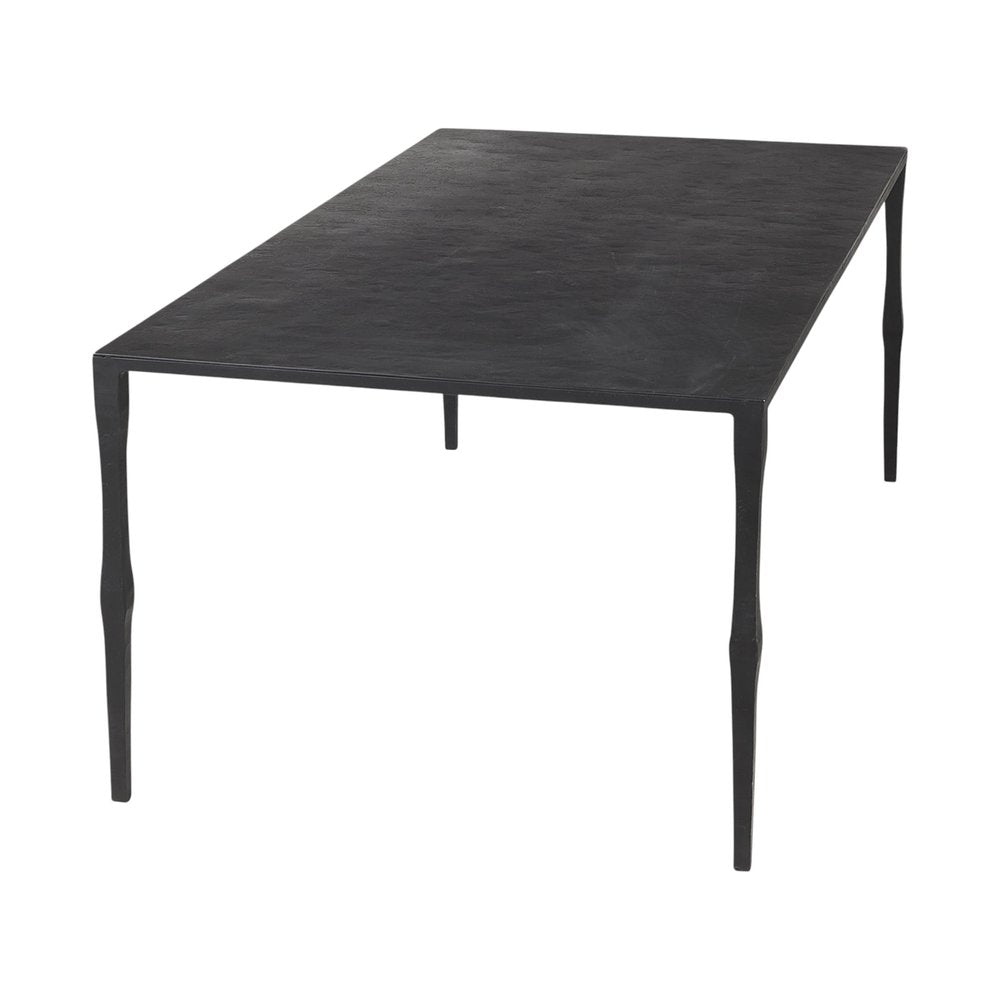 22" Black Iron Coffee Table — view 12