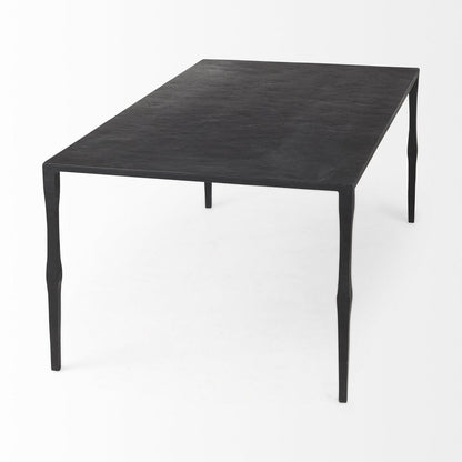 22" Black Iron Coffee Table
