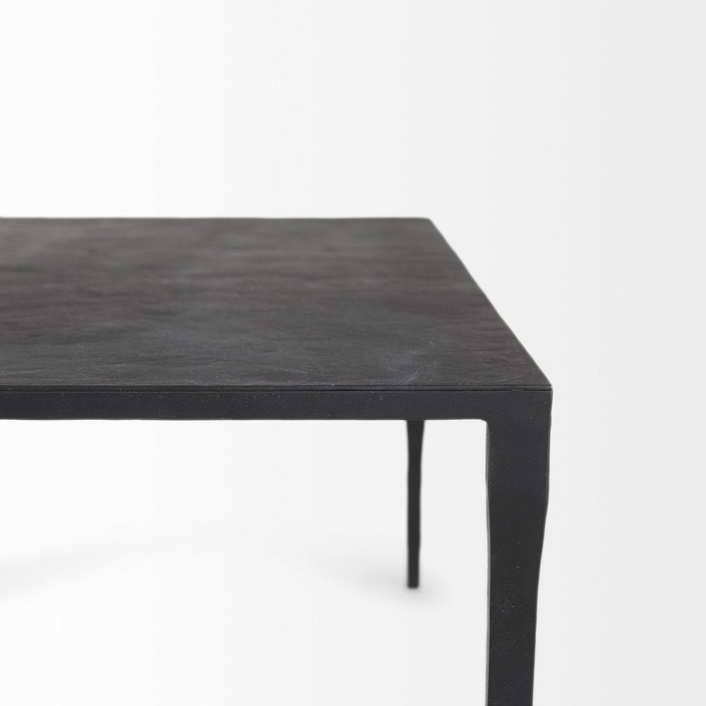 22" Black Iron Coffee Table — view 5