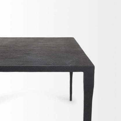 22" Black Iron Coffee Table
