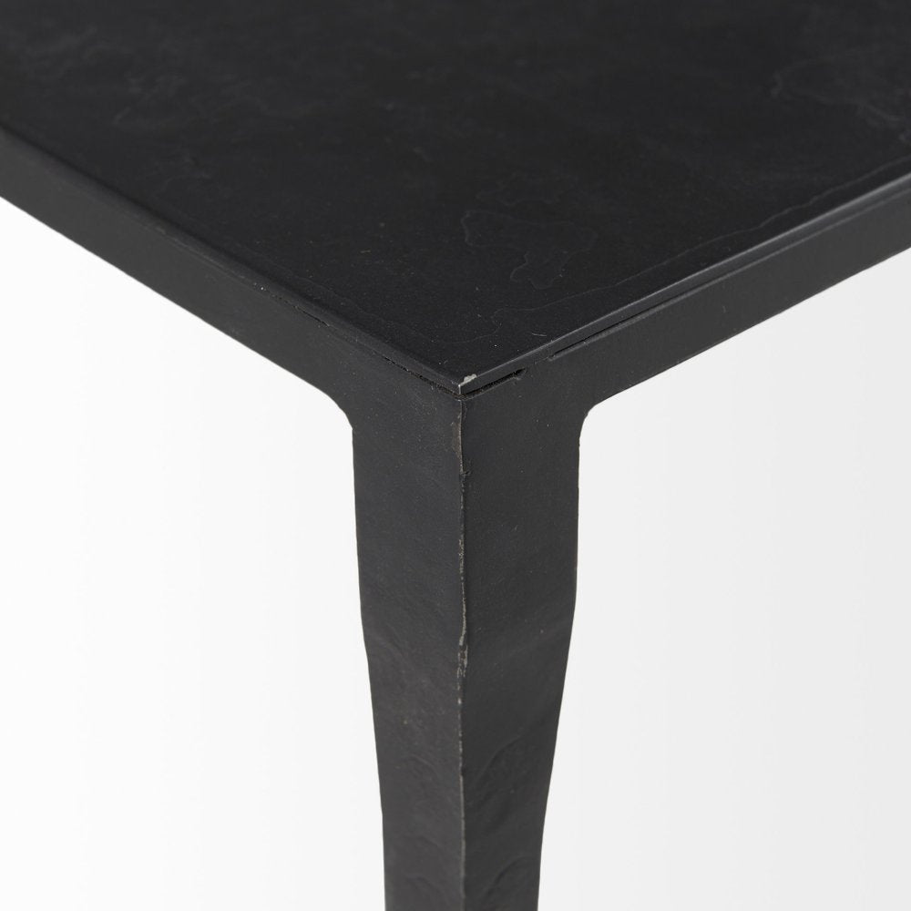 22" Black Iron Coffee Table — view 6