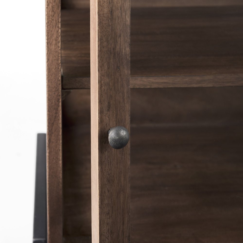 24" Brown Solid Wood Square End Table HomeRoots