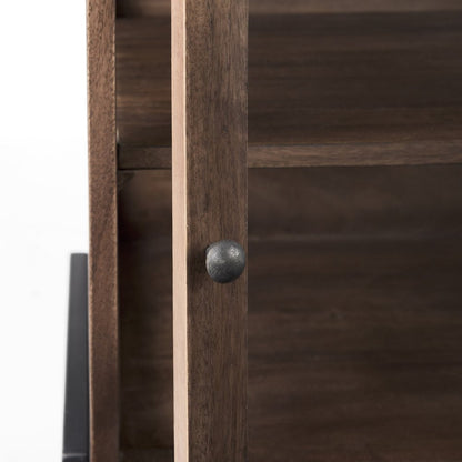 24" Brown Solid Wood Square End Table HomeRoots