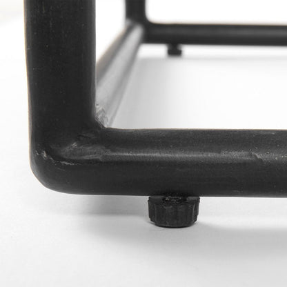 22" Black Marble Round End Table HomeRoots