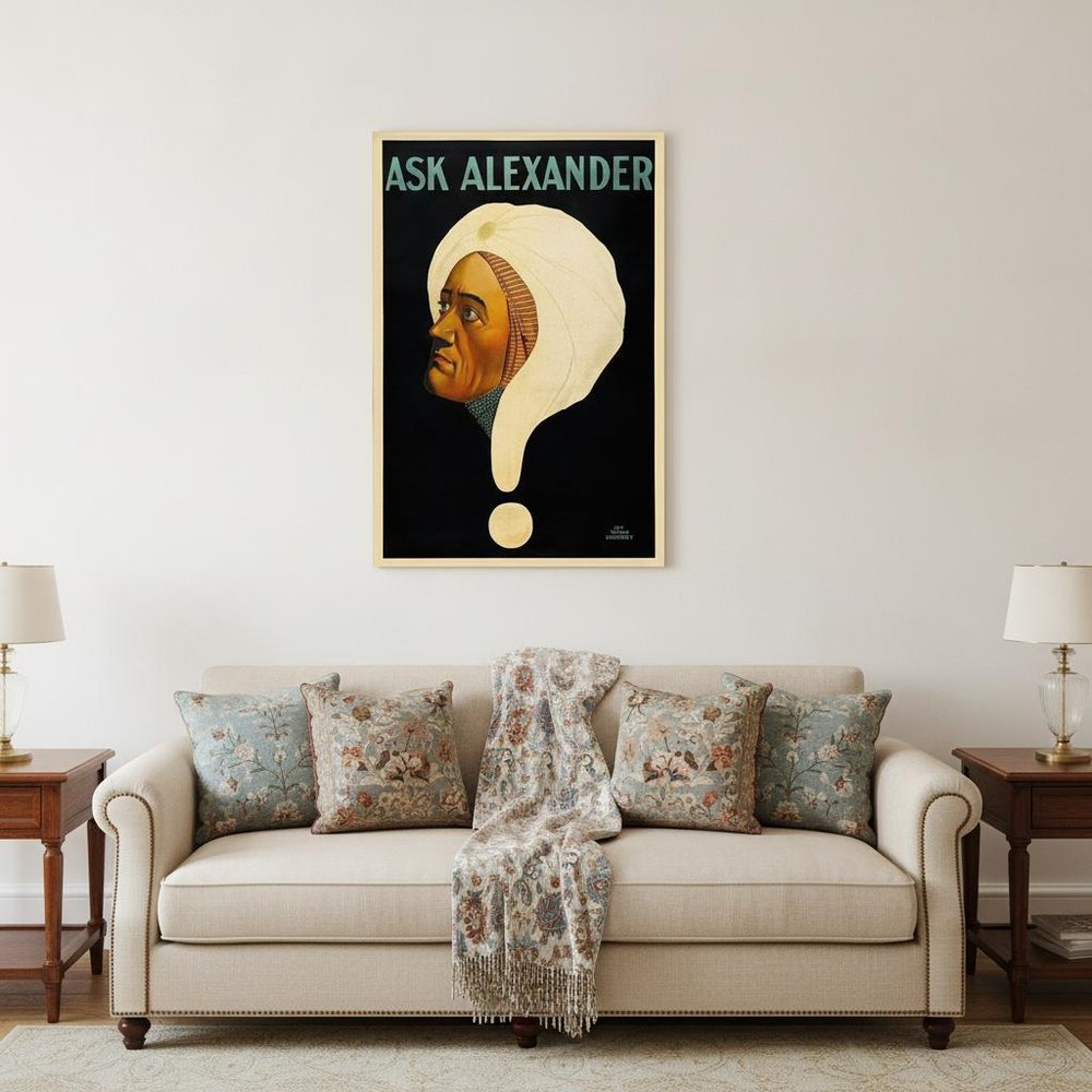 Vintage Alexander Vintage Magic Unframed Print Wall Art HomeRoots