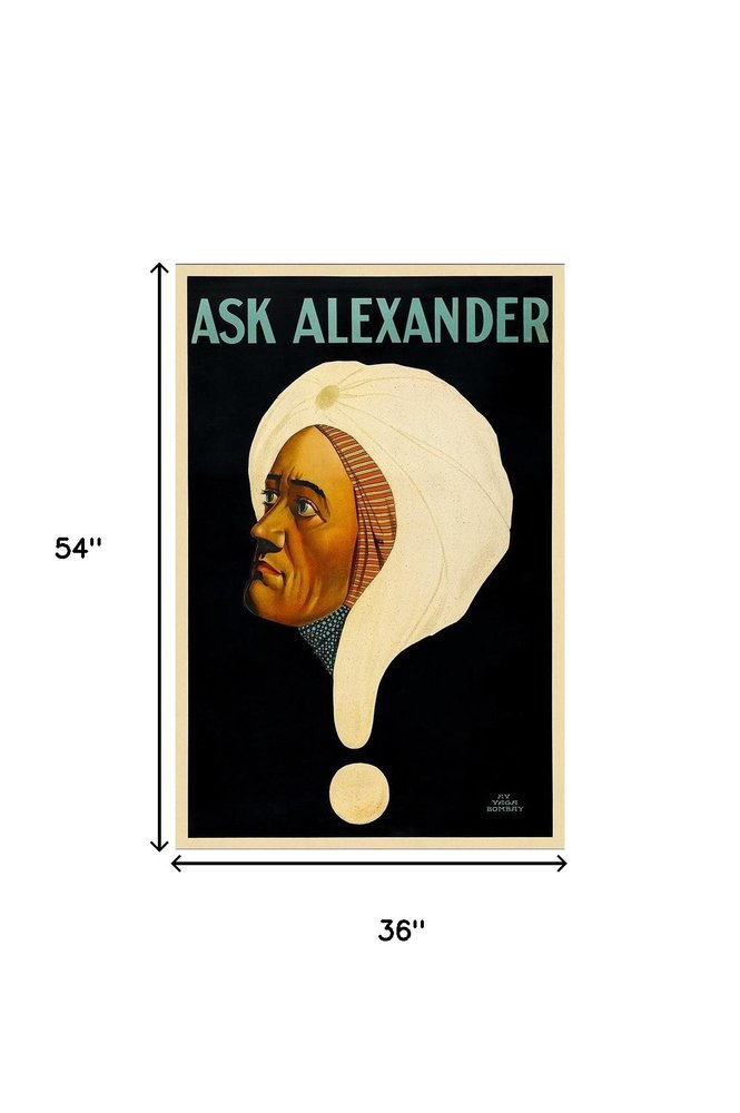 Vintage Alexander Vintage Magic Unframed Print Wall Art HomeRoots