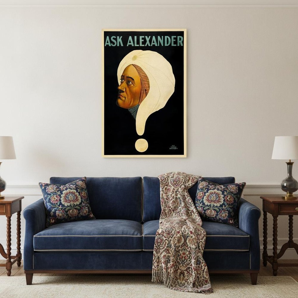 Vintage Alexander Vintage Magic Unframed Print Wall Art HomeRoots