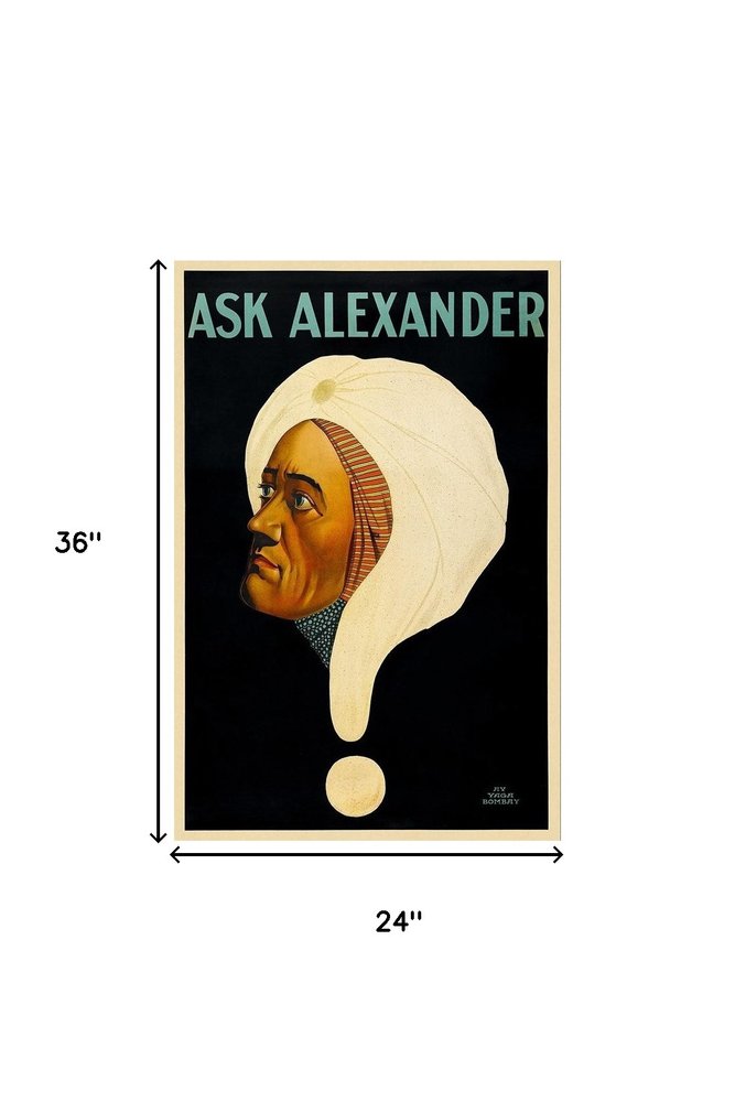 Vintage Alexander Vintage Magic Unframed Print Wall Art — view 13