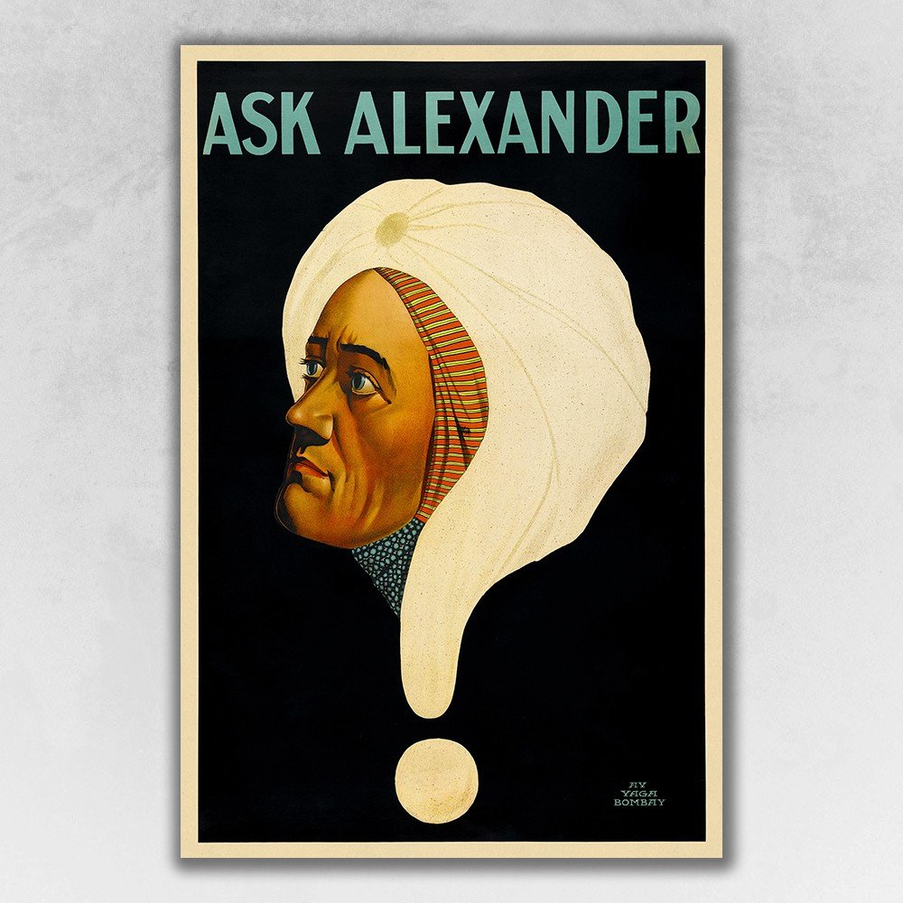 Vintage Alexander Vintage Magic Unframed Print Wall Art HomeRoots