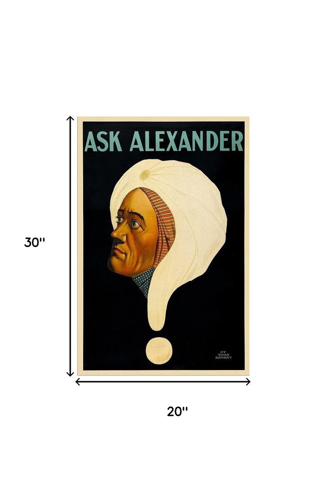 Vintage Alexander Vintage Magic Unframed Print Wall Art HomeRoots