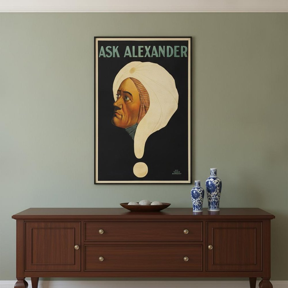 Vintage Alexander Vintage Magic Unframed Print Wall Art HomeRoots