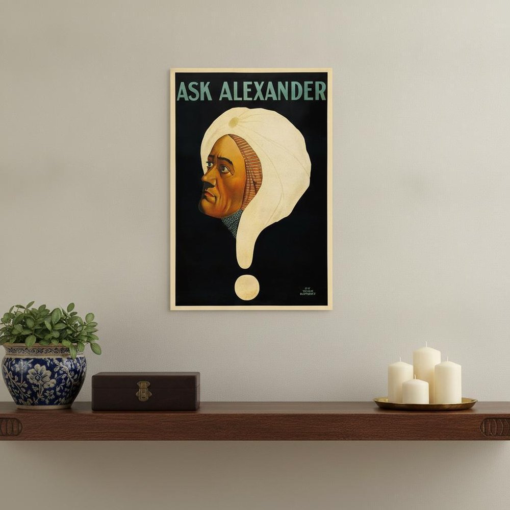Vintage Alexander Vintage Magic Unframed Print Wall Art HomeRoots