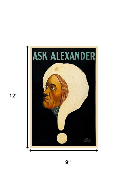 Vintage Alexander Vintage Magic Unframed Print Wall Art HomeRoots