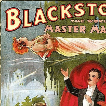 Vintage 1934 Blackstone Magic Unframed Print Wall Art HomeRoots