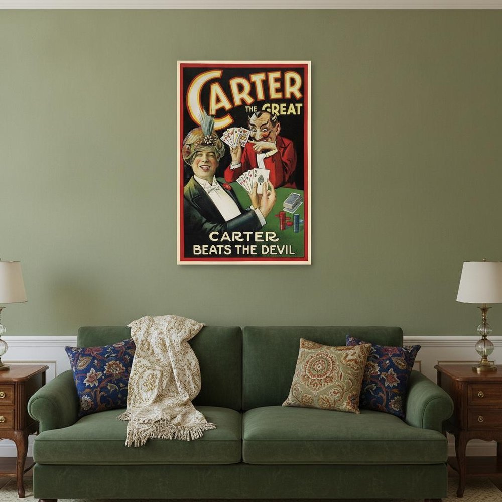 Vintage 1922 Carter Vintage Magic Unframed Print Wall Art HomeRoots