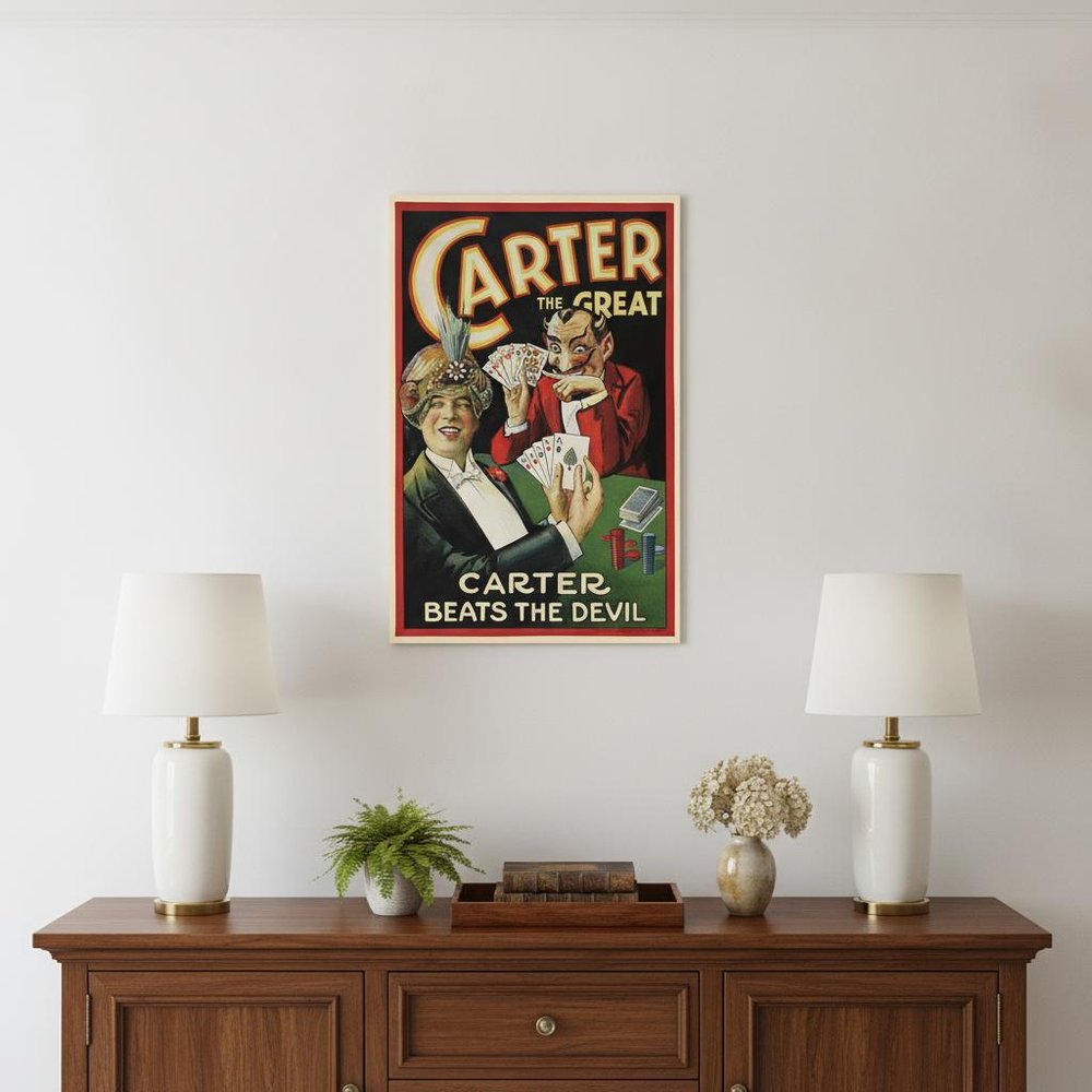 Vintage 1922 Carter Vintage Magic Unframed Print Wall Art HomeRoots