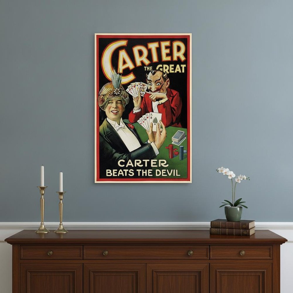 Vintage 1922 Carter Vintage Magic Unframed Print Wall Art HomeRoots