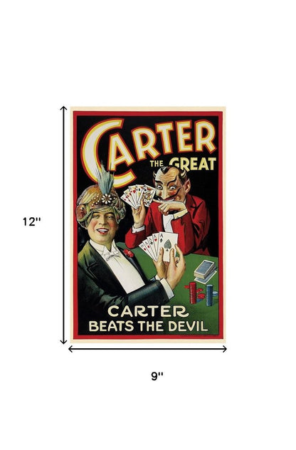 Vintage 1922 Carter Vintage Magic Unframed Print Wall Art HomeRoots