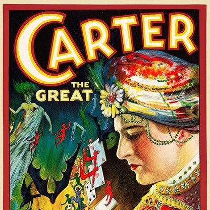 Vintage c1920sCarter Magic Poster Wall Art HomeRoots