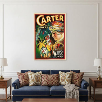 Vintage c1920sCarter Magic Poster Wall Art HomeRoots