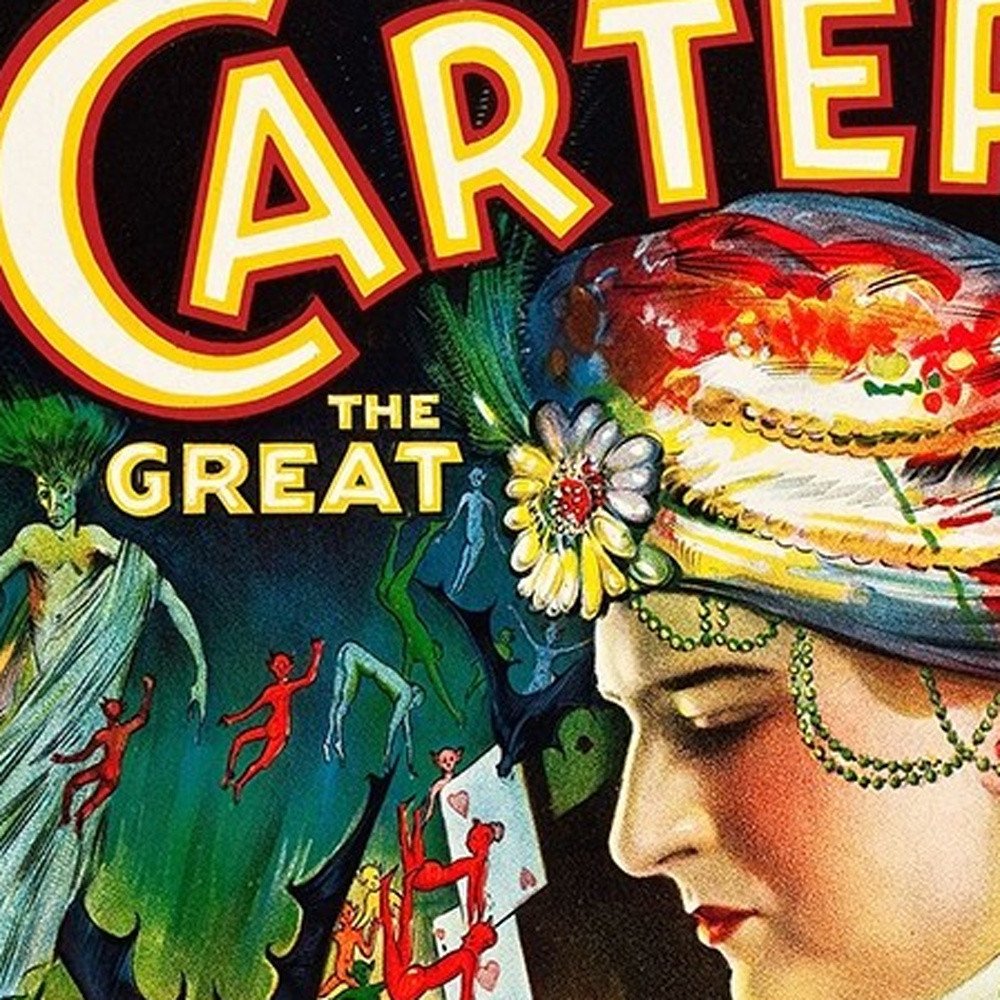 Vintage c1920sCarter Magic Poster Wall Art HomeRoots