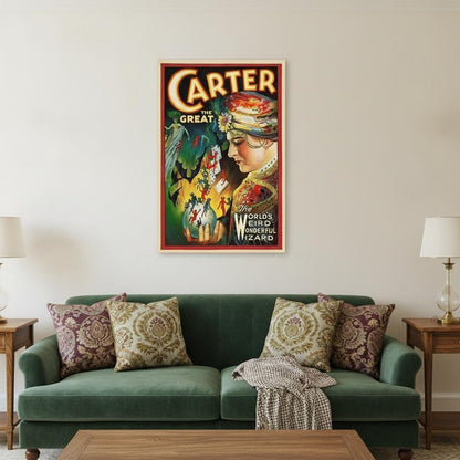 Vintage c1920sCarter Magic Poster Wall Art HomeRoots