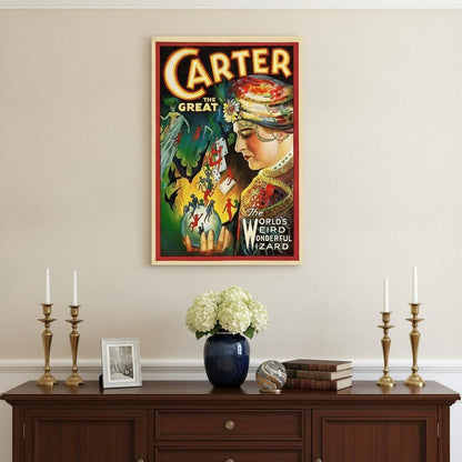 Vintage c1920sCarter Magic Poster Wall Art HomeRoots