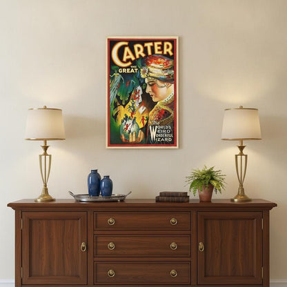 Vintage c1920sCarter Magic Poster Wall Art HomeRoots